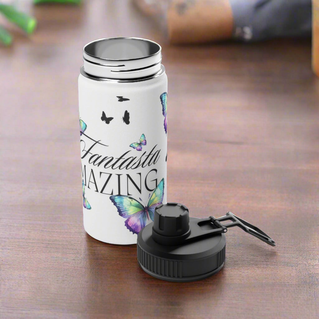 Butterfly Water Bottle - Havenly Essentials - Sports Water Bottle - Printify - 11406237508424055432 - Butterfly Water Bottle