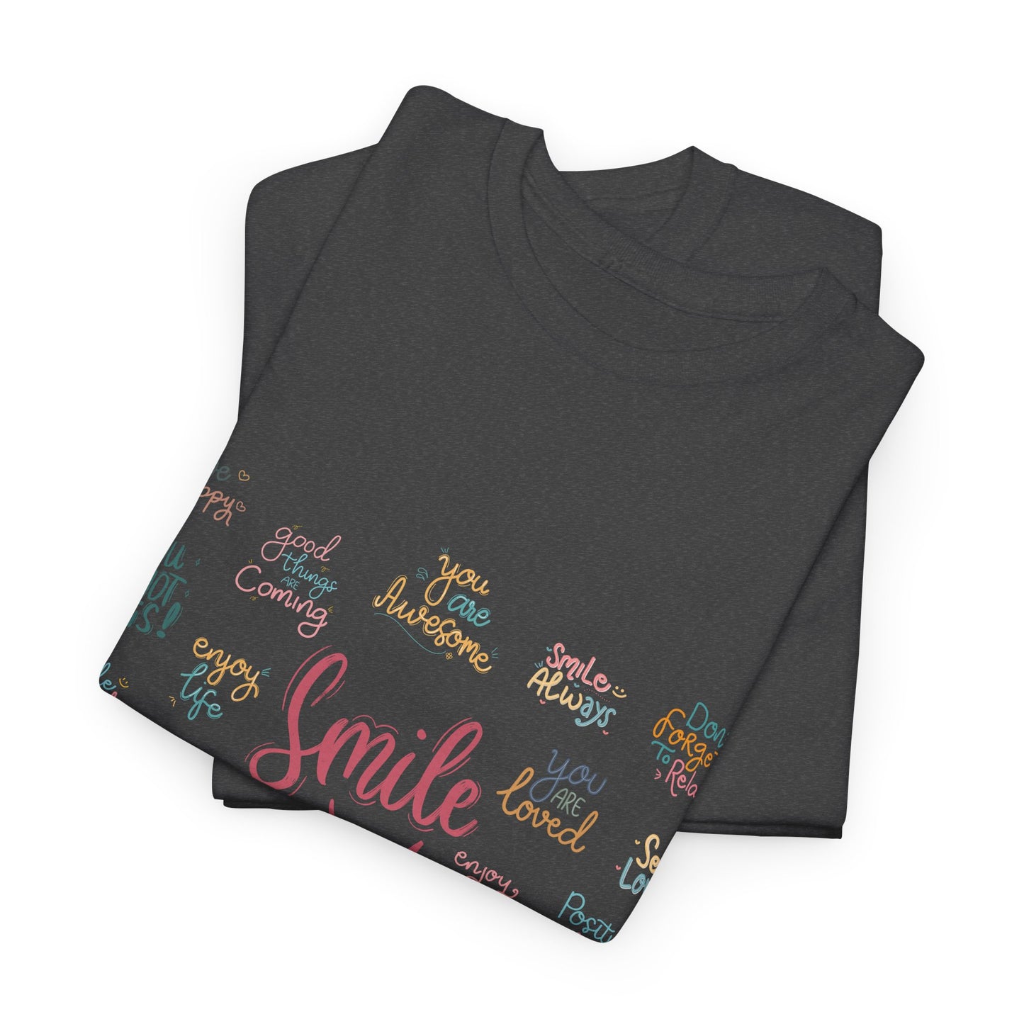 Daily Affirmations Tee | Uplifting & Inspirational Apparel - Havenly Essentials - T-Shirt - Printify - 31671332002160739812 - Daily Affirmations Tee | Uplifting & Inspirational Apparel