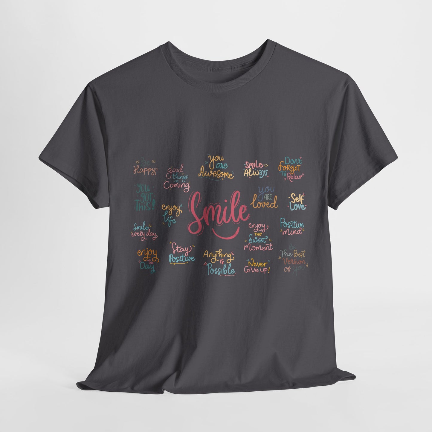 Daily Affirmations Tee | Uplifting & Inspirational Apparel - Havenly Essentials - T-Shirt - Printify - 31671332002160739812 - Daily Affirmations Tee | Uplifting & Inspirational Apparel