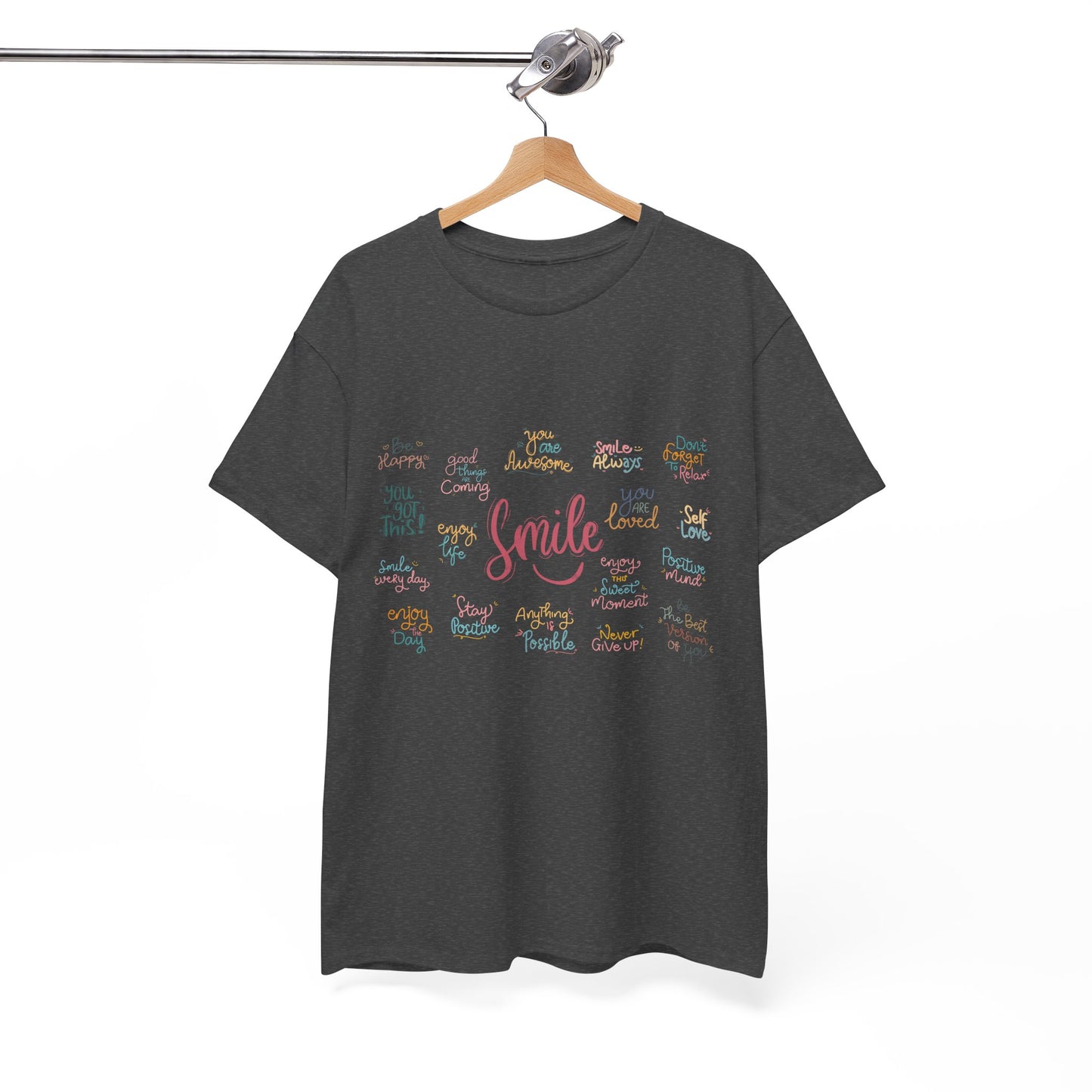 Daily Affirmations Tee | Uplifting & Inspirational Apparel - Havenly Essentials - T-Shirt - Printify - 31671332002160739812 - Daily Affirmations Tee | Uplifting & Inspirational Apparel