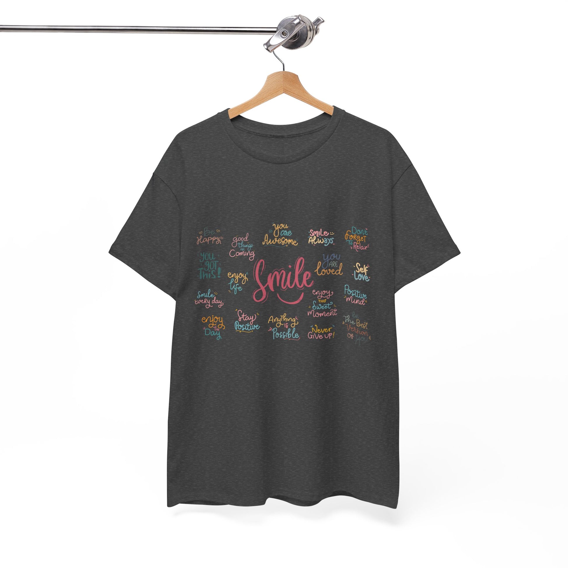 Daily Affirmations Tee | Uplifting & Inspirational Apparel - Havenly Essentials - T-Shirt - Printify - 31671332002160739812 - Daily Affirmations Tee | Uplifting & Inspirational Apparel