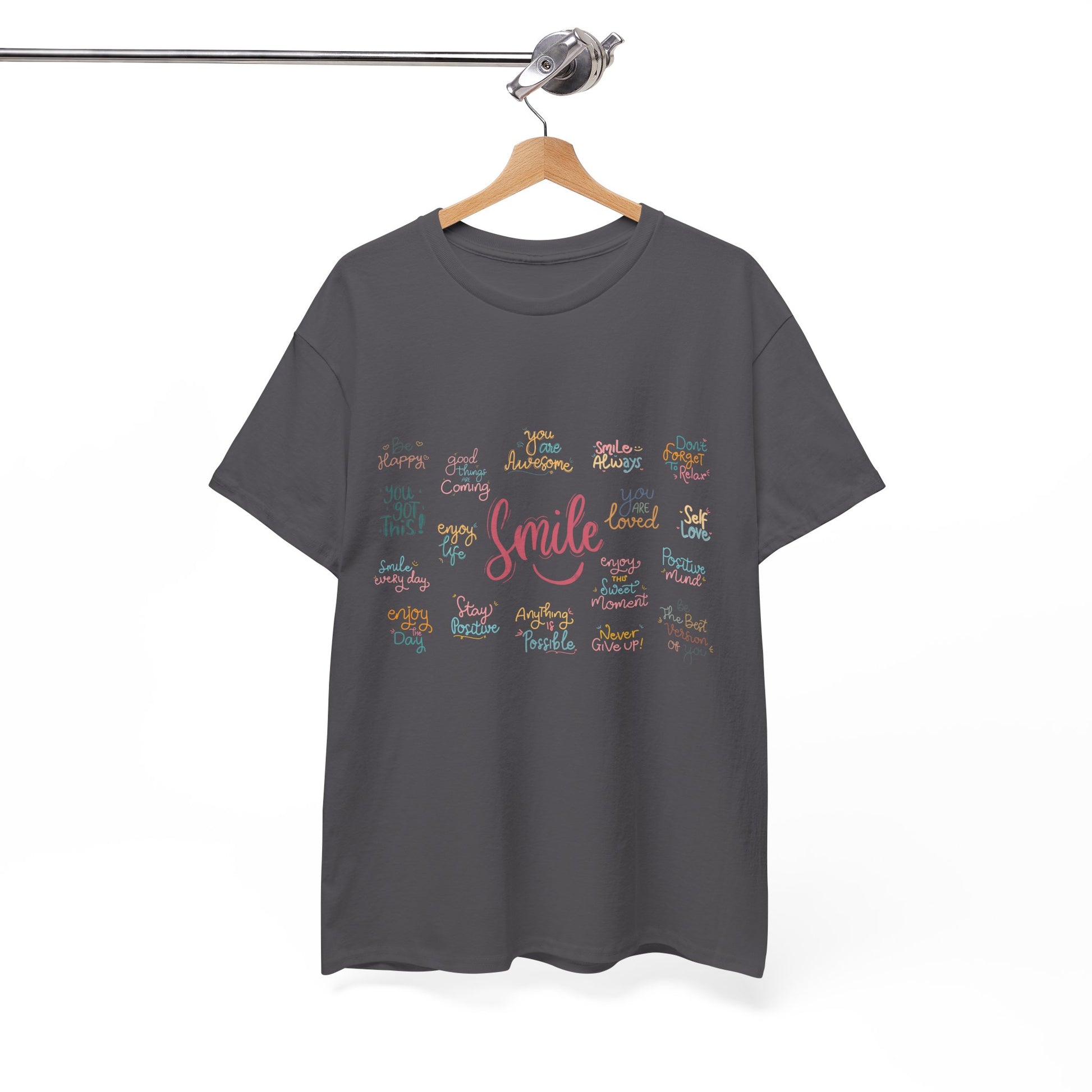 Daily Affirmations Tee | Uplifting & Inspirational Apparel - Havenly Essentials - T-Shirt - Printify - 31671332002160739812 - Daily Affirmations Tee | Uplifting & Inspirational Apparel