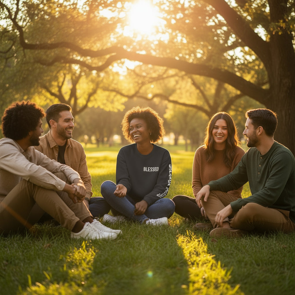 Blessed Wife Crewneck Sweatshirt The Perfect Blend of Comfort and Inspiration - Havenly Essentials - Sweatshirt - Printify - 53541806777904456848 - Blessed Wife Crewneck Sweatshirt The Perfect Blend of Comfort and Inspiration