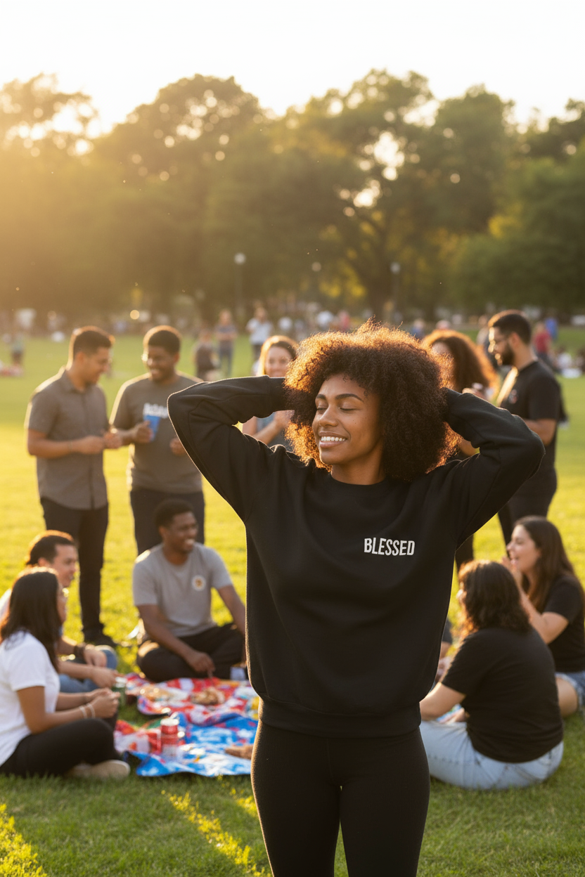 Blessed Wife Crewneck Sweatshirt The Perfect Blend of Comfort and Inspiration - Havenly Essentials - Sweatshirt - Printify - 53541806777904456848 - Blessed Wife Crewneck Sweatshirt The Perfect Blend of Comfort and Inspiration