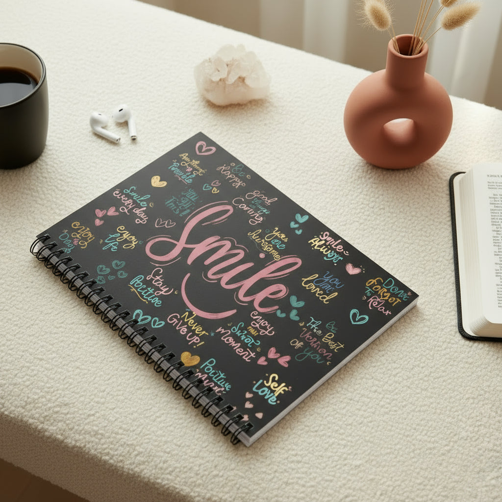 Daily Affirmation Notebook - Havenly Essentials - Paper products - Printify - 14118605322578632324 - Daily Affirmation Notebook