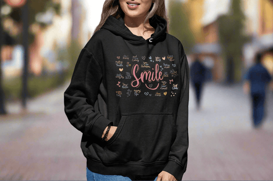 Daily Affirmations Hooded Sweatshirt - Havenly Essentials - Hoodie - Printify - 18774229077984796096 - Daily Affirmations Hooded Sweatshirt