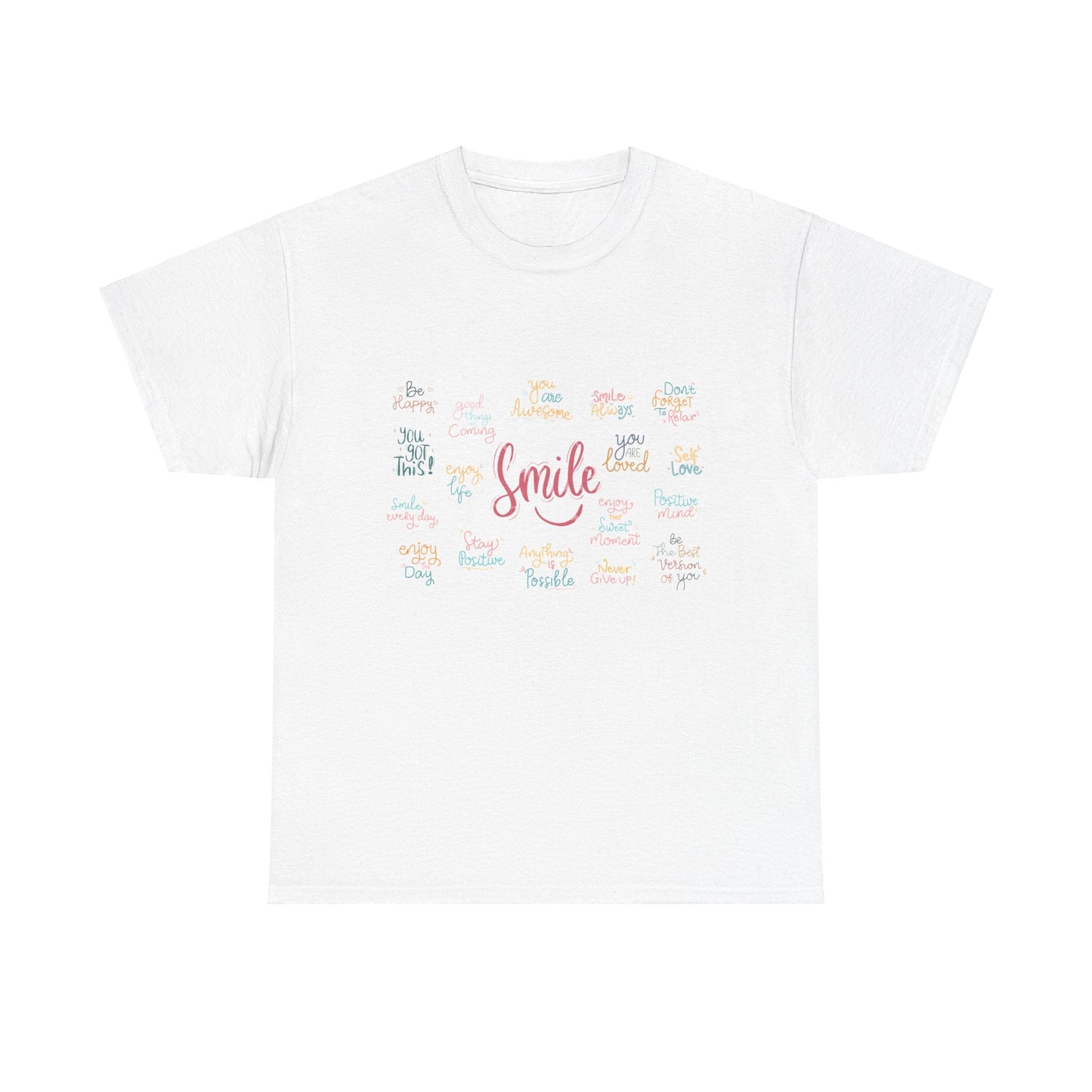 Daily Affirmations Tee | Uplifting & Inspirational Apparel - Havenly Essentials - T-Shirt - Printify - 31671332002160739812 - Daily Affirmations Tee | Uplifting & Inspirational Apparel