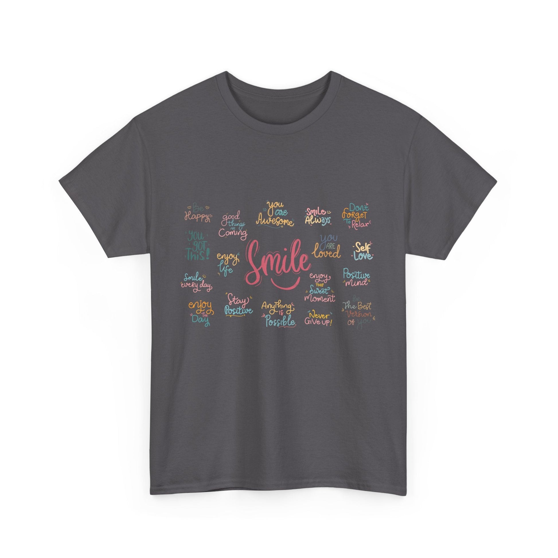 Daily Affirmations Tee | Uplifting & Inspirational Apparel - Havenly Essentials - T-Shirt - Printify - 31671332002160739812 - Daily Affirmations Tee | Uplifting & Inspirational Apparel