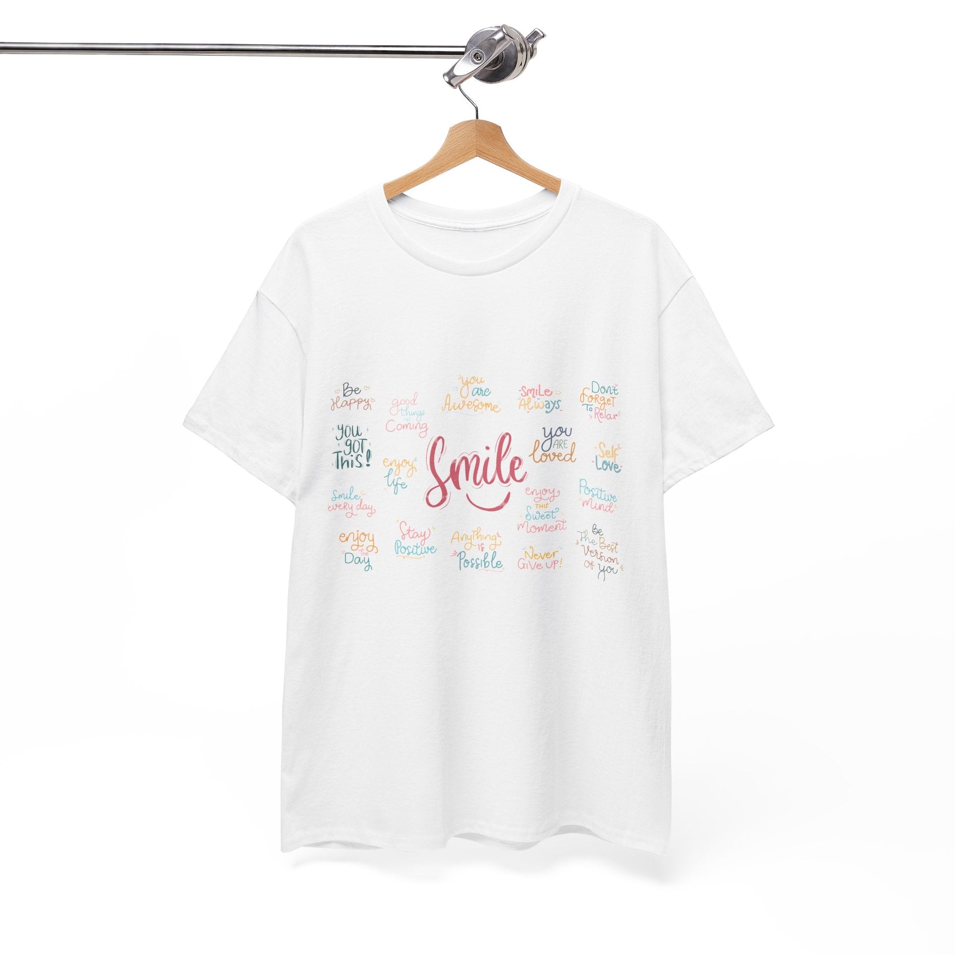 Daily Affirmations Tee | Uplifting & Inspirational Apparel - Havenly Essentials - T-Shirt - Printify - 31671332002160739812 - Daily Affirmations Tee | Uplifting & Inspirational Apparel