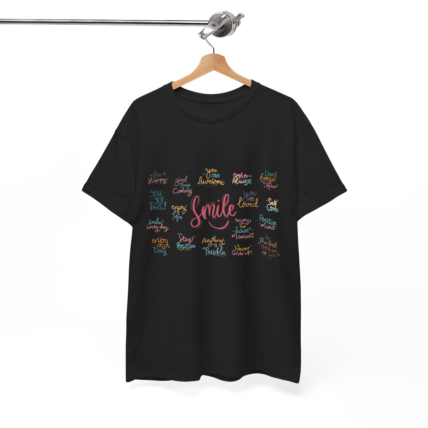 Daily Affirmations Tee | Uplifting & Inspirational Apparel - Havenly Essentials - T-Shirt - Printify - 31671332002160739812 - Daily Affirmations Tee | Uplifting & Inspirational Apparel