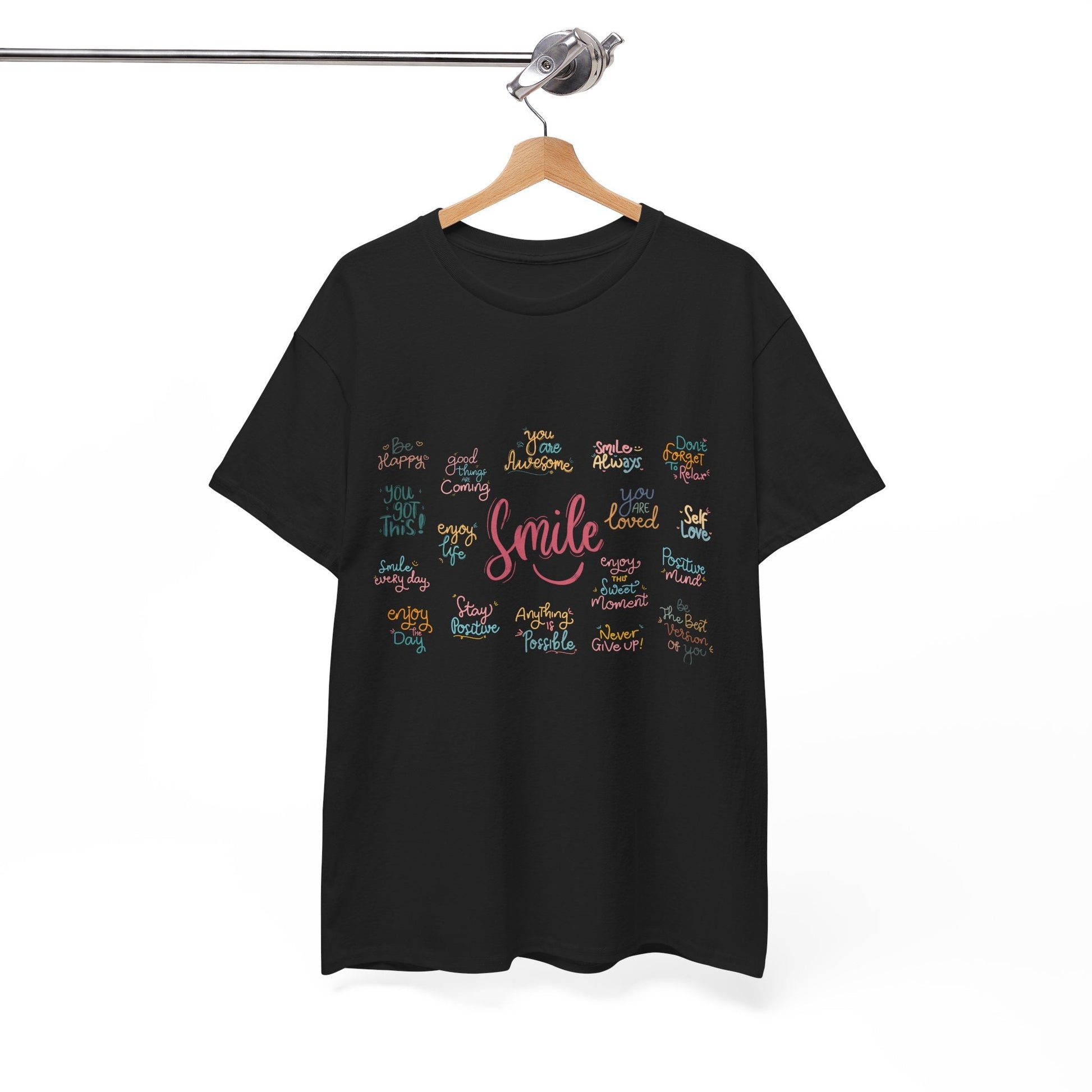 Daily Affirmations Tee | Uplifting & Inspirational Apparel - Havenly Essentials - T-Shirt - Printify - 31671332002160739812 - Daily Affirmations Tee | Uplifting & Inspirational Apparel