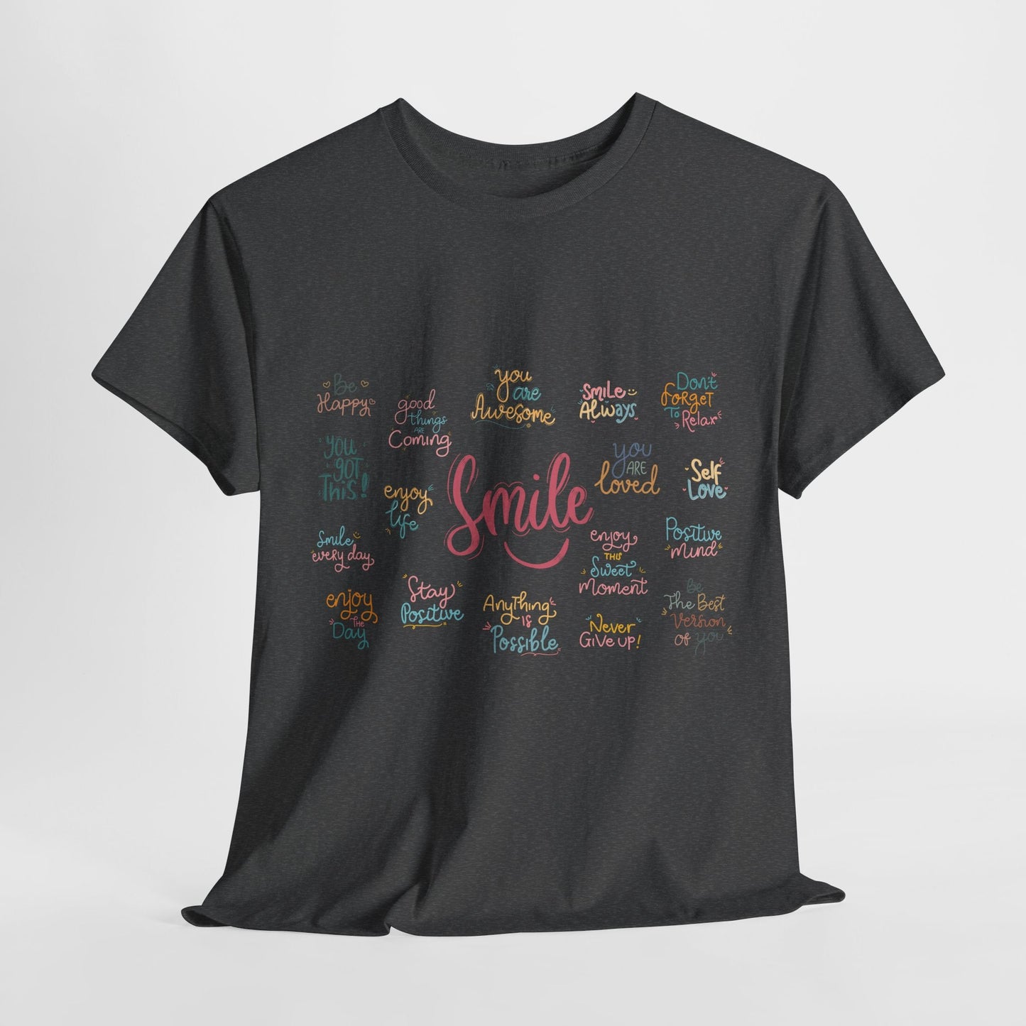 Daily Affirmations Tee | Uplifting & Inspirational Apparel - Havenly Essentials - T-Shirt - Printify - 31671332002160739812 - Daily Affirmations Tee | Uplifting & Inspirational Apparel