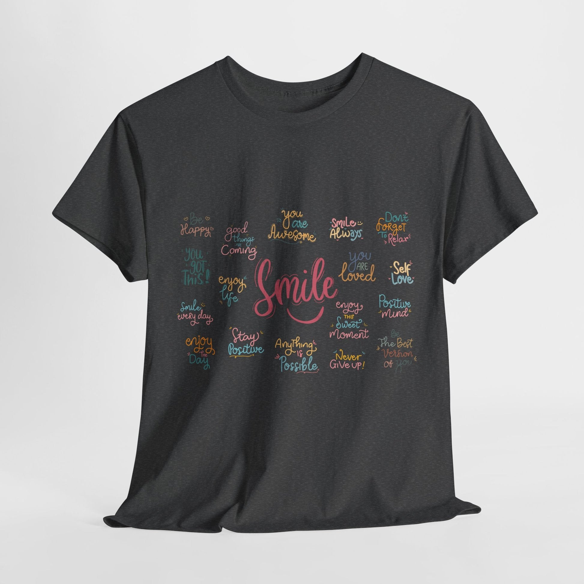 Daily Affirmations Tee | Uplifting & Inspirational Apparel - Havenly Essentials - T-Shirt - Printify - 31671332002160739812 - Daily Affirmations Tee | Uplifting & Inspirational Apparel