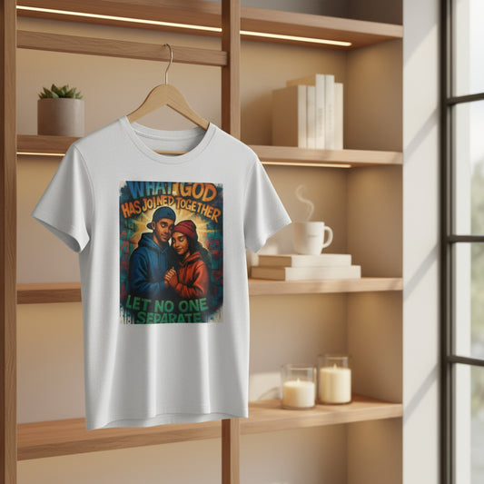 Faith - Inspired Graphic Tee, Unisex Spiritual T-Shirt for Couples, Wedding Gift, Christian Apparel, Inspirational Wear, Love Celebration - Havenly Essentials - T-Shirt - Printify - 28229461981641141190 - Faith - Inspired Graphic Tee, Unisex Spiritual T-Shirt for Couples, Wedding Gift, Christian Apparel, Inspirational Wear, Love Celebration