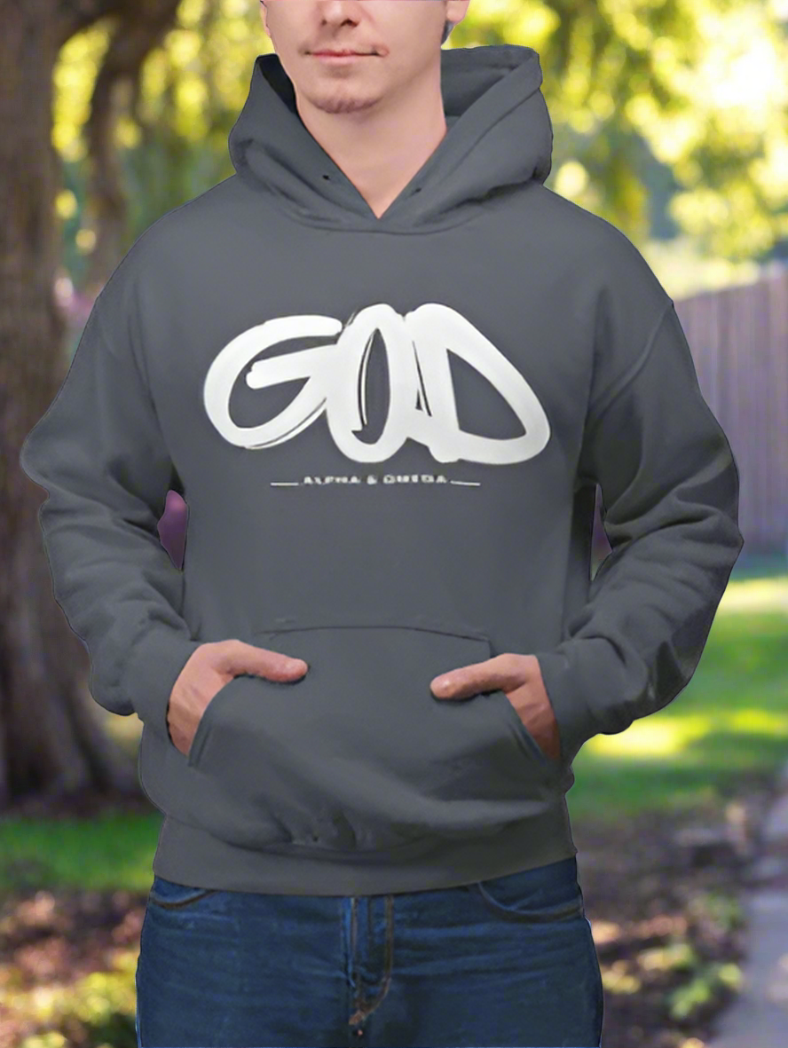 God, Alpha & Omega Hooded Sweatshirt – Christian Faith Apparel, Religious Hoodie, Spiritual Gift, Bible Verse Sweatshirt, Unisex, Comfortable & Stylish - Havenly Essentials - Hoodie - Printify - 30498885736686691489 - God, Alpha & Omega Hooded Sweatshirt – Christian Faith Apparel, Religious Hoodie, Spiritual Gift, Bible Verse Sweatshirt, Unisex, Comfortable & Stylish