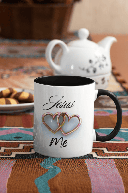 Jesus Loves Me Mug, 11oz - Havenly Essentials - Coffee Mug - Printify - 18896313773875953870 - Jesus Loves Me Mug, 11oz