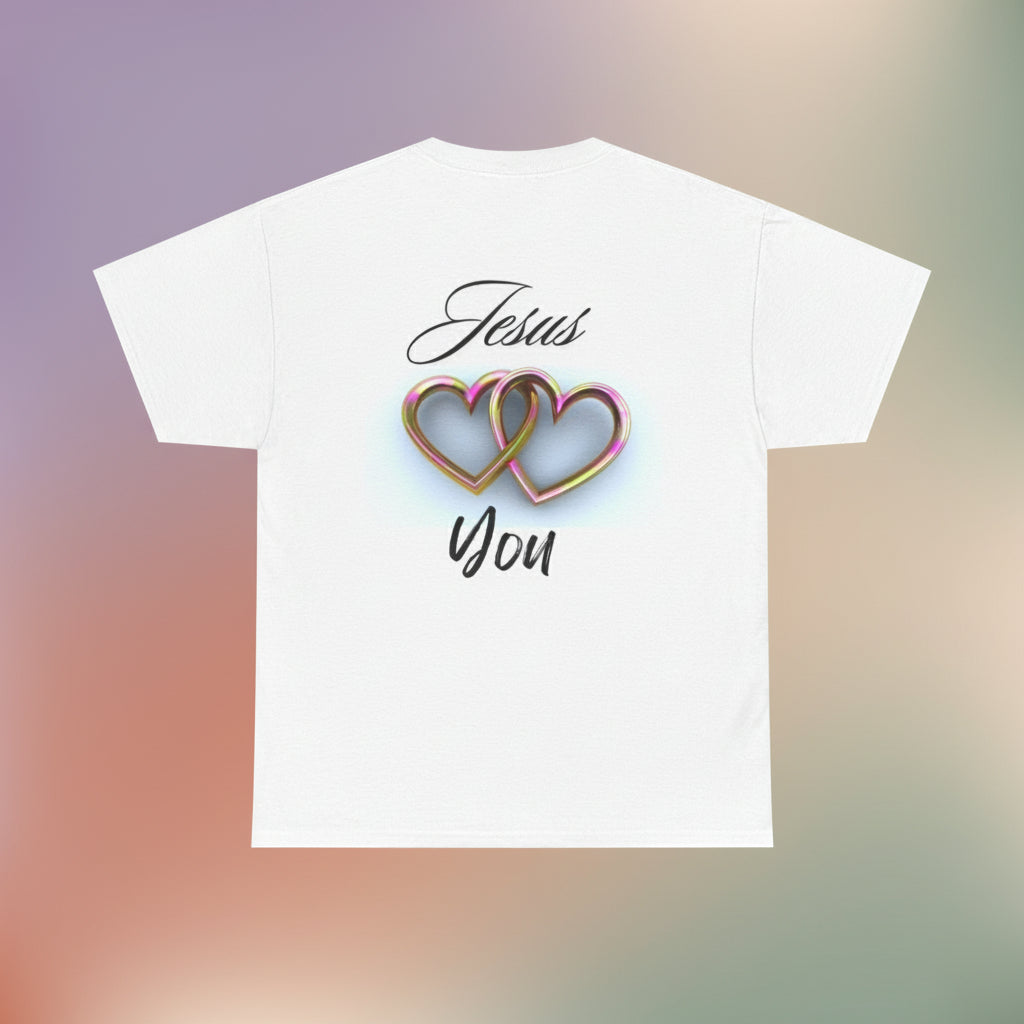 Jesus Loves Me Tee - Havenly Essentials - T-Shirt - Printify - 32629798277285479404 - Jesus Loves Me Tee