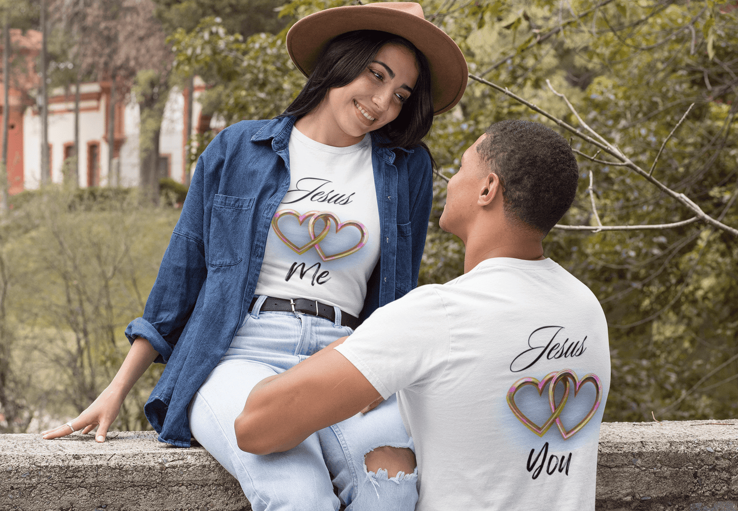 Jesus Loves Me Tee - Havenly Essentials - T-Shirt - Printify - 32629798277285479404 - Jesus Loves Me Tee