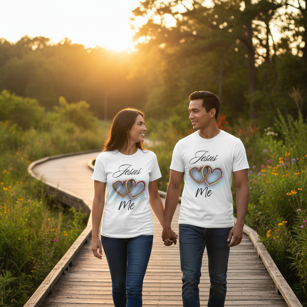 Jesus Loves Me Tee - Havenly Essentials - T-Shirt - Printify - 32629798277285479404 - Jesus Loves Me Tee