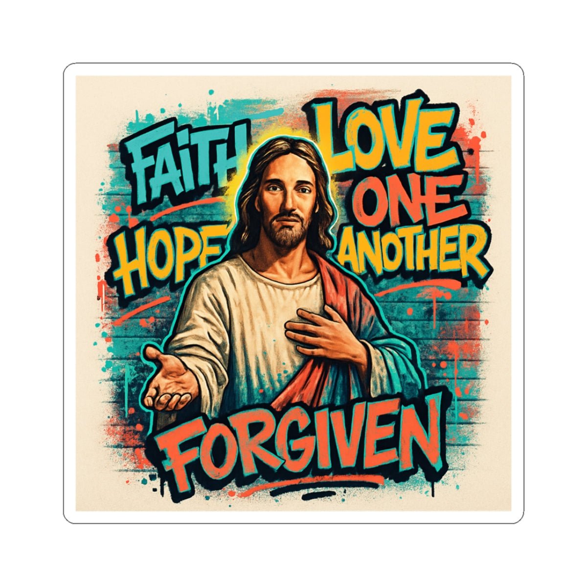 Kiss - Cut Stickers - Havenly Essentials - Paper products - Printify - 61648993984388366306 - Kiss - Cut Stickers