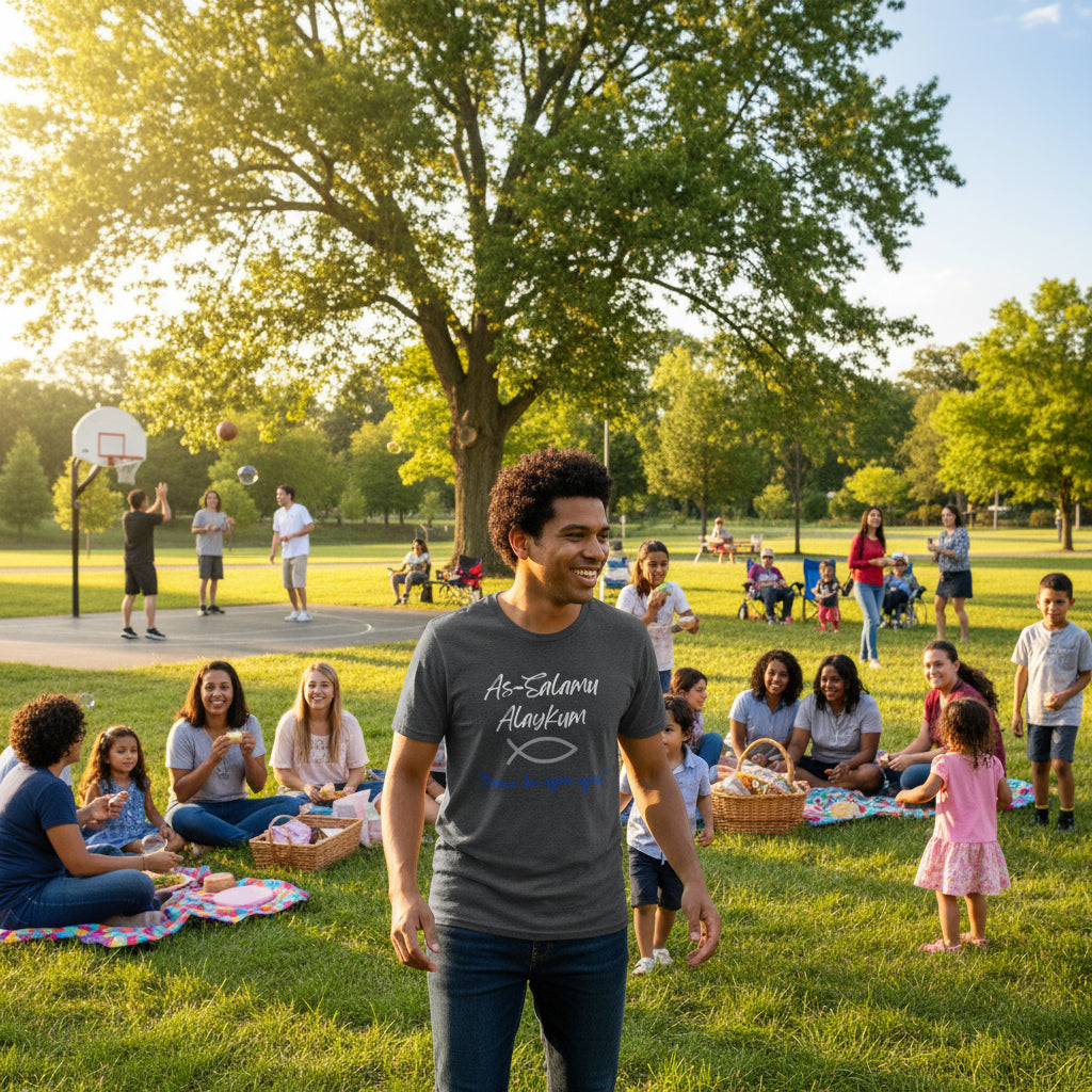 Peace Unto You Tee – 100% Cotton Comfort | Unisex Classic Fit T-Shirt - Havenly Essentials - T-Shirt - Printify - 11308386758523818729 - Peace Unto You Tee – 100% Cotton Comfort | Unisex Classic Fit T-Shirt