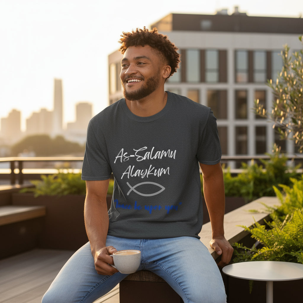 Peace Unto You Tee – 100% Cotton Comfort | Unisex Classic Fit T-Shirt - Havenly Essentials - T-Shirt - Printify - 11308386758523818729 - Peace Unto You Tee – 100% Cotton Comfort | Unisex Classic Fit T-Shirt